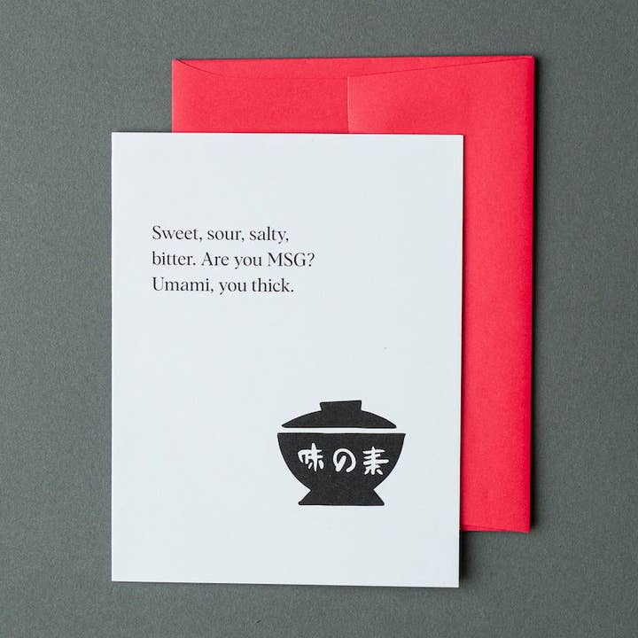 Good Taste - Haiku Greeting Card for wholesale by Blankenshop