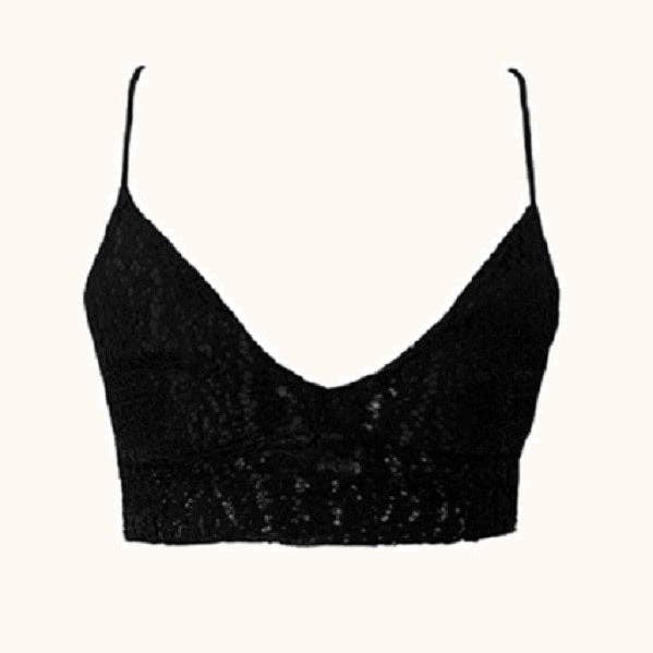 dash of daring - Wholesale Bralette - Women's - CLAIRE BRALETTE - BLACK1