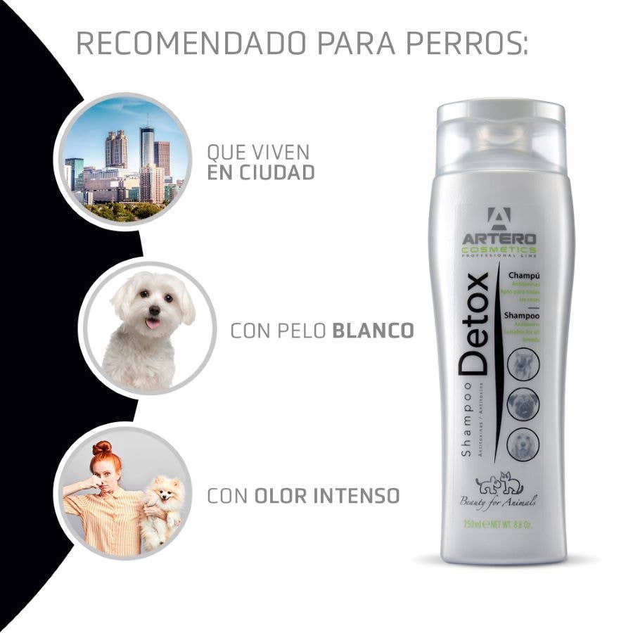 ARTERO Inspiring Style - Wholesale Pet Shampoo - Dog - Artero Detox Shampoo Active Charcoal 5L.1