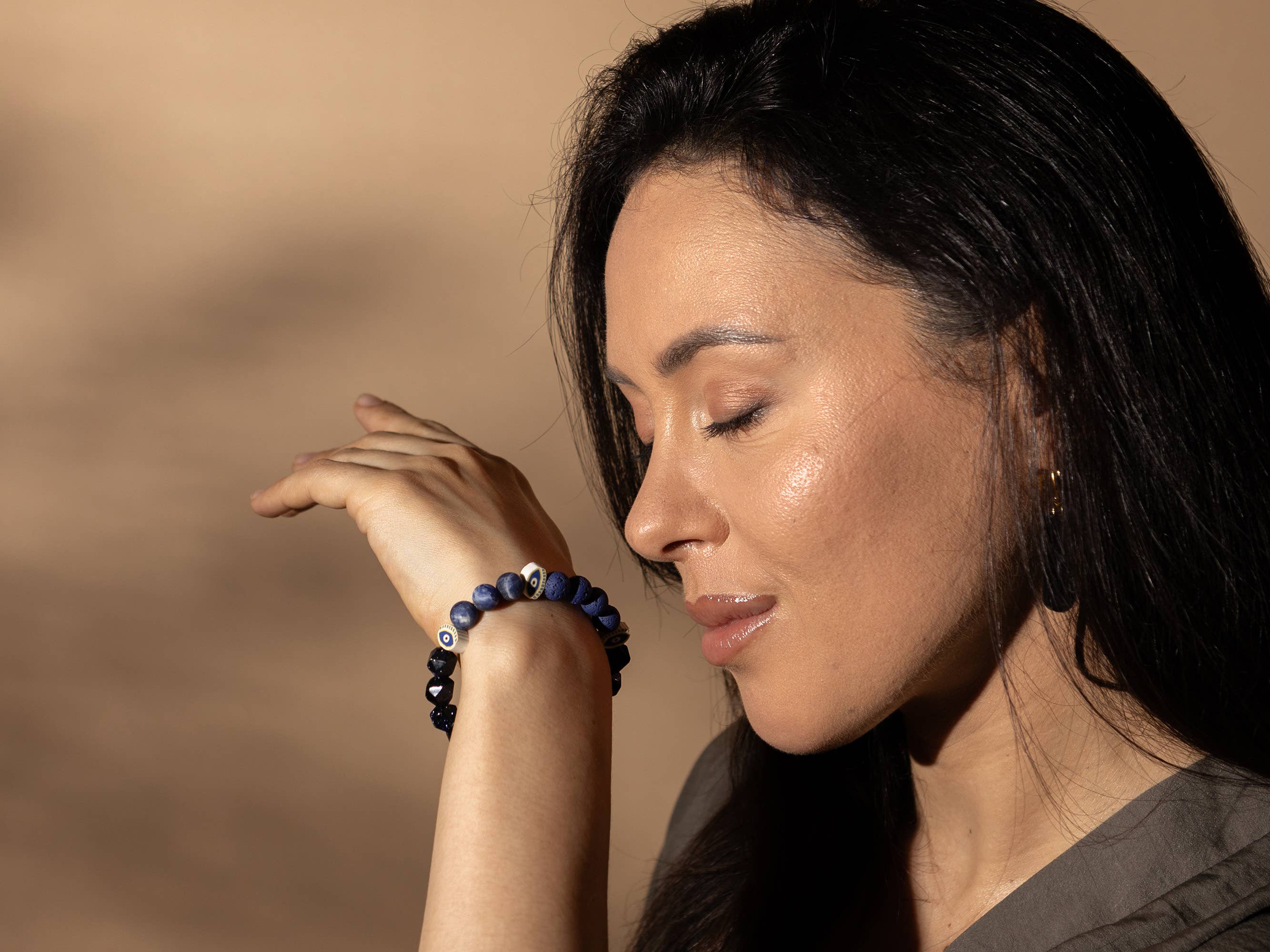 Kodes - Wholesale Aromatherapy Bracelet - Aromatherapy Essential Oil Diffuser Bracelet - Sodalite2