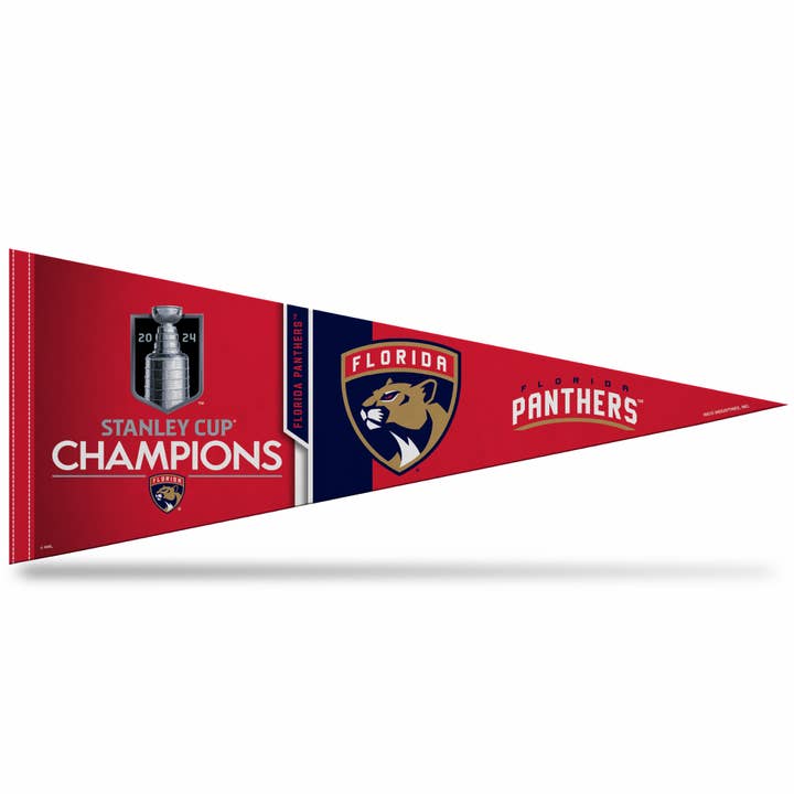 Florida Panthers 2024 Stanley Cup Champs Soft Felt 12X30 for wholesale by Rico Industries