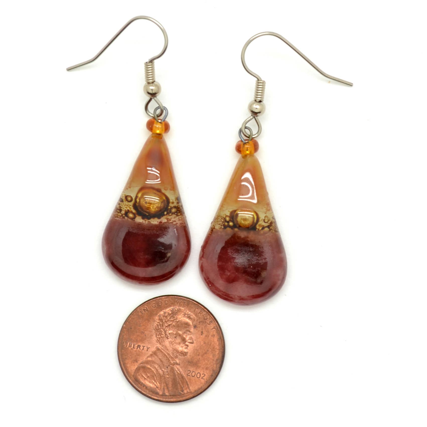 Dunitz & Company - Wholesale Dangle Earrings - Teardrop Glass Dangle Earrings6