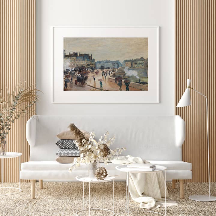 Sugar & Canvas – wholesale Art print – Claude Monet The Pont Neuf 1871 Art Print N55B