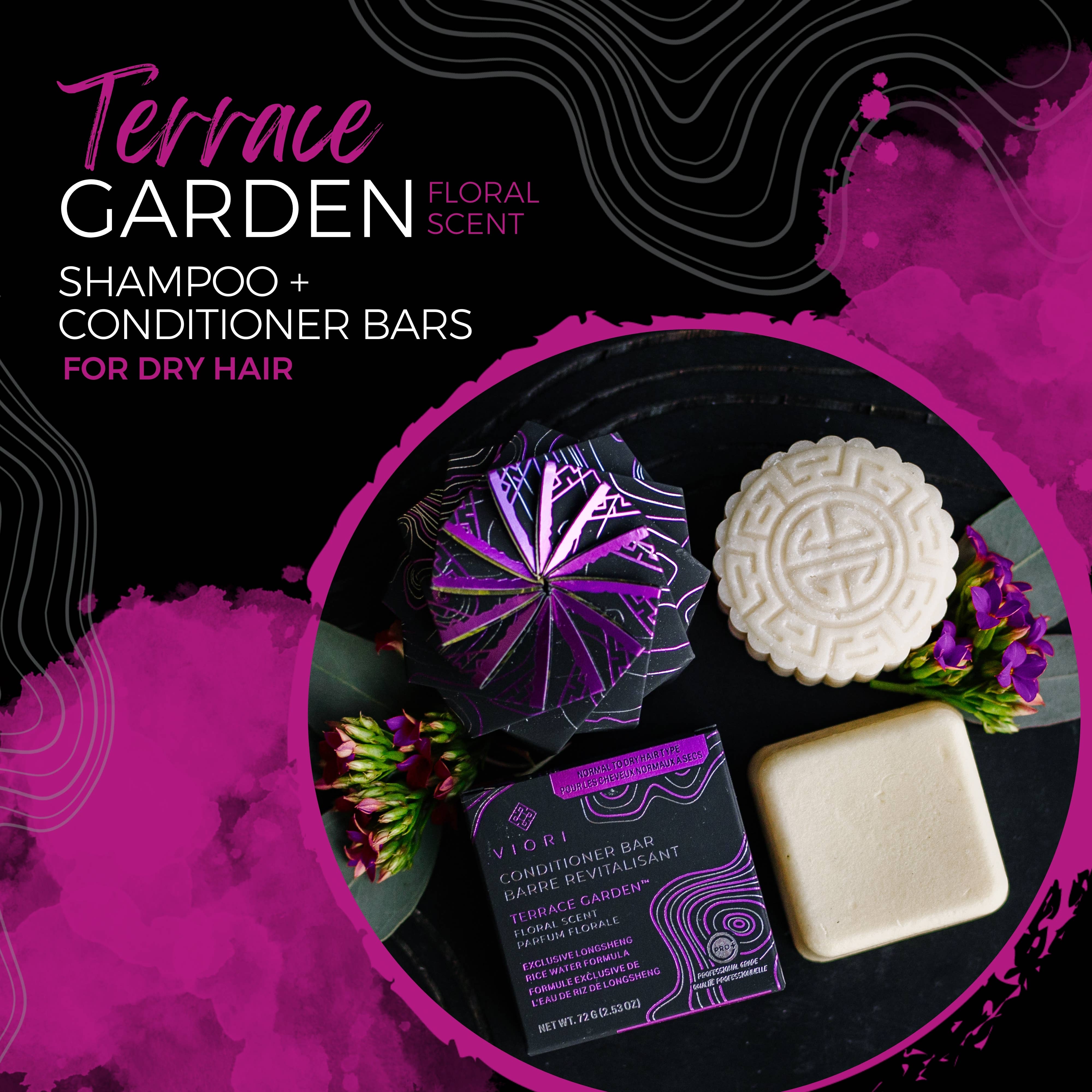 Viori Beauty - Wholesale Shampoo Puck/Solid Shampoo - Rice Water Shampoo Bar | Terrace Garden™ | Dry Hair2