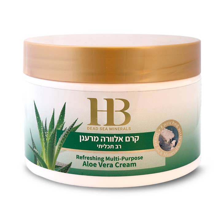 Multi-purpose body cream with aloe vera for wholesale by health and beauty dead sea minerals france