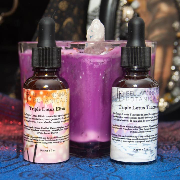 Belladonnas Botanicals - Wholesale Tincture - Triple Lotus Tincture/Elixir1