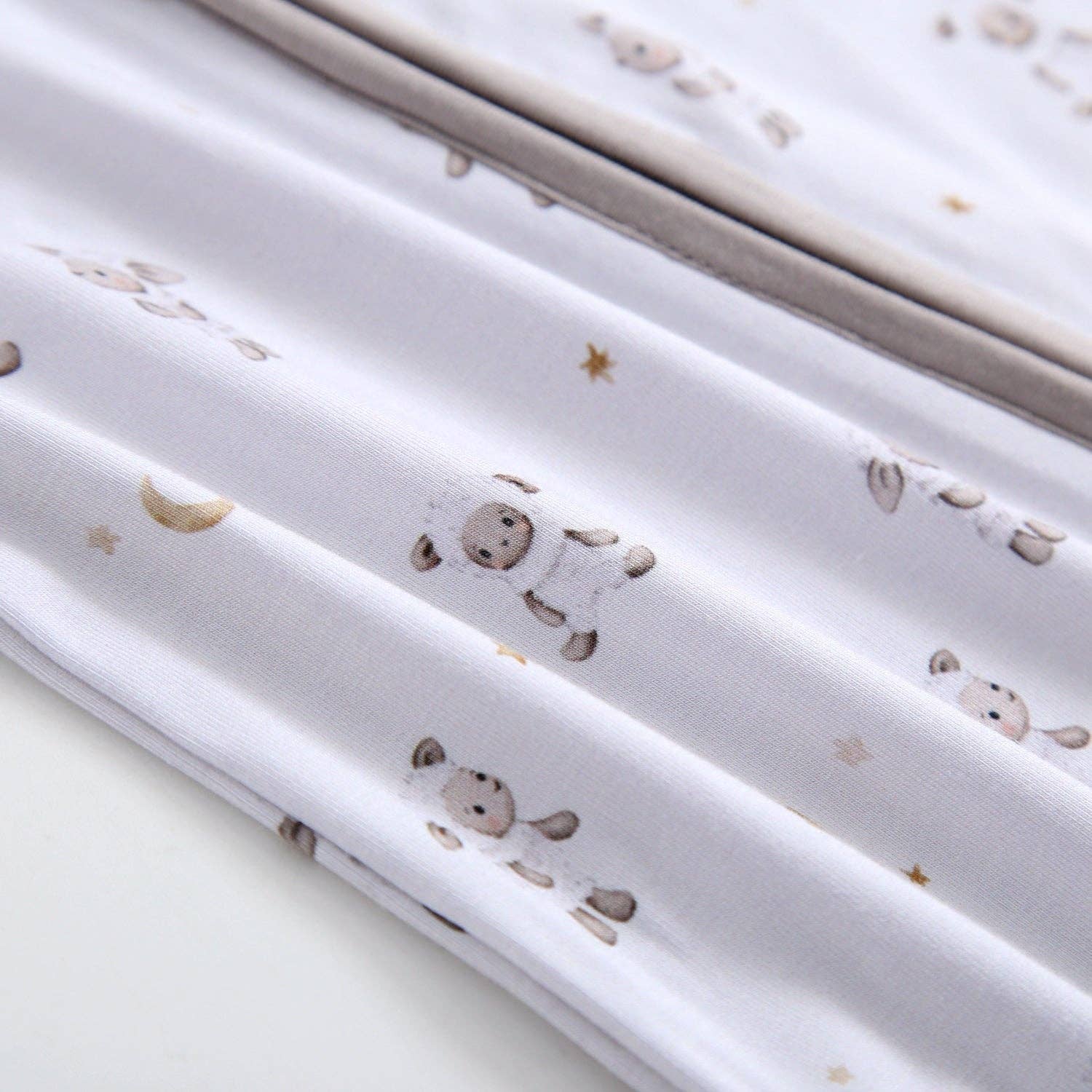 Luxie Charm - Wholesale Jumpsuit - Baby - Little Lamb Zippered Baby Romper7