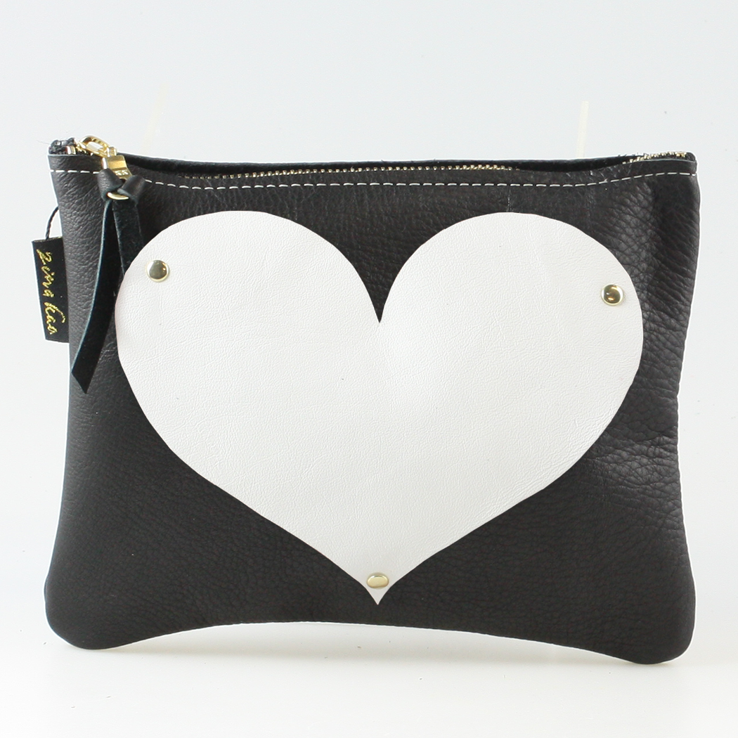 Zina Kao Exclusives – Engroshandel Posetaske - Dame – Soft Heart Applique: 3 størrelser! 22