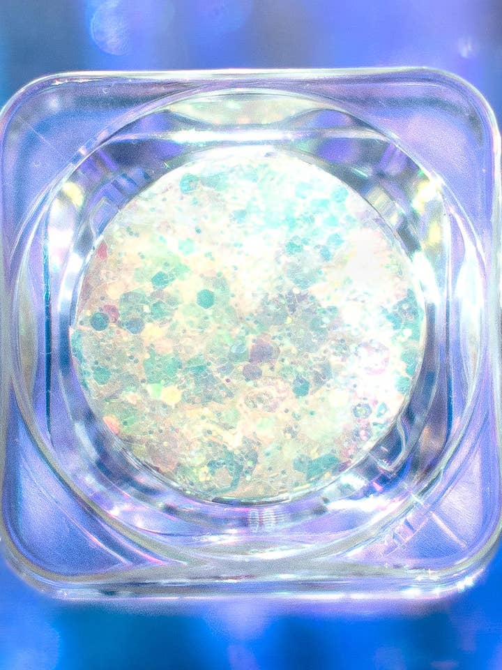 Gel Pailleté Givré Irisé pour la vente par Glitter Up Nola