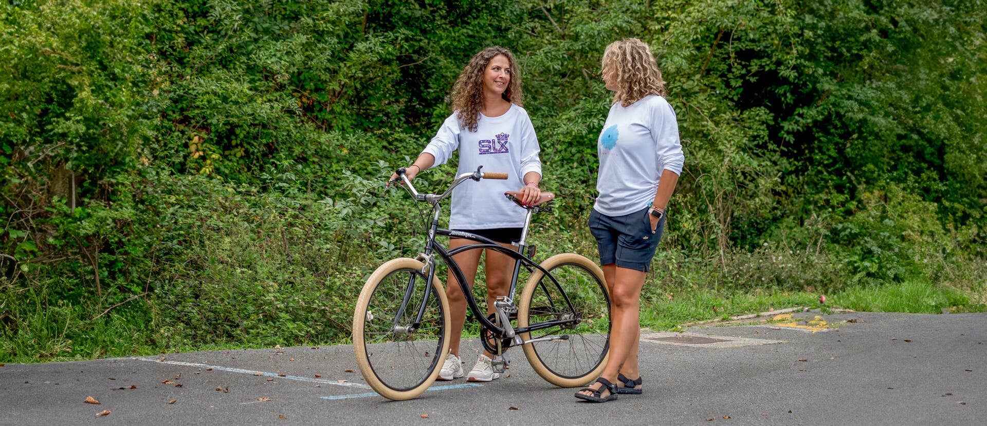 SPORT LUXURY - Wholesale Sweatshirt - Women's - Box Neck Embroidered SLX Sweatshirt2