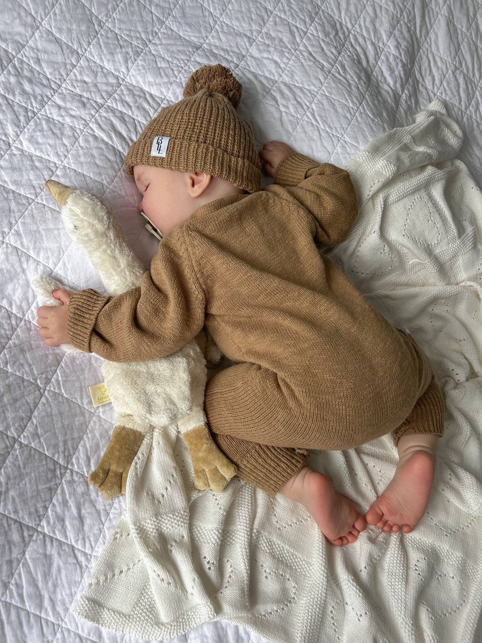 Brave Little Lamb the Label - Wholesale Newborn/Knit Hat - Baby - Luxe Knit Beanie1