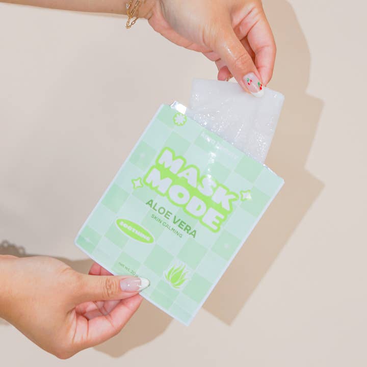 Kara Beauty - Wholesale Skincare Face Mask - Mask Mode Sheet Mask (10 pack) - Aloe Vera