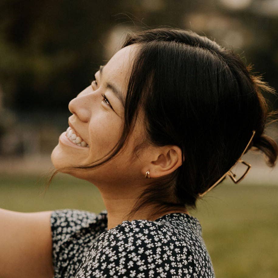 Mauve Jewelry Co. - Vendita all'ingrosso Orecchini a cerchio - Orecchini a cerchio doppi Sadie2