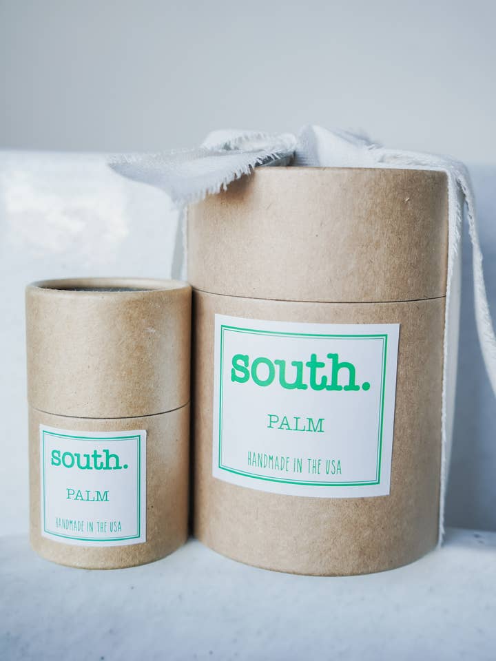 Palm Candle for wholesale by The South Candle