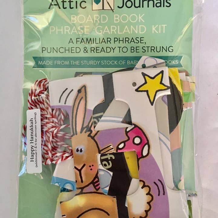 Attic Journals - Wholesale Bunting/Garland - Phrase Garlands - HAPPY HANNUKAH2
