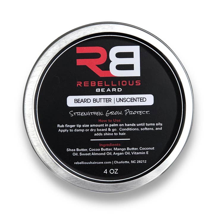 Beard Butter for wholesale by Rebellious Hair Care