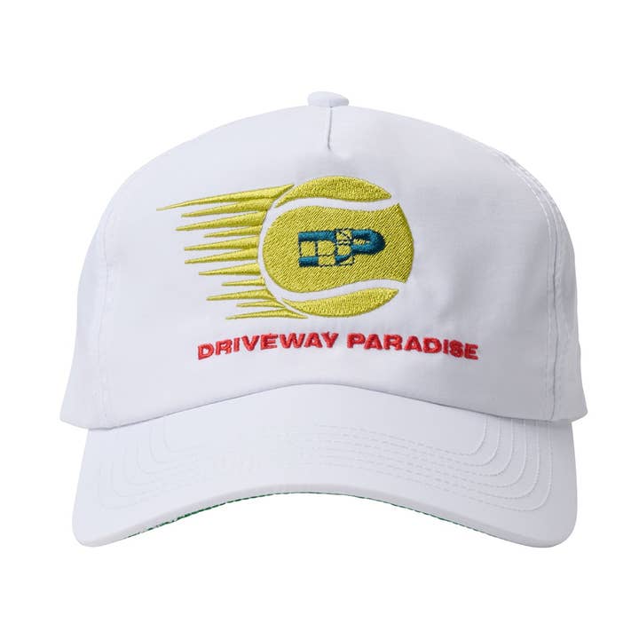 DP TENNIS HAT - WHITE for wholesale by DRIVEWAY PARADISE