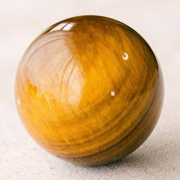 Tiny Rituals - Wholesale Spiritual Stone/Crystal - Tiger Eye Sphere0