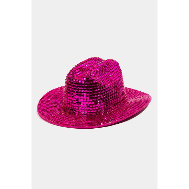 Collections by Fame Accessories - Wholesale Fedora - Women's - Rhinestone Bead Studded Fedora Hat2