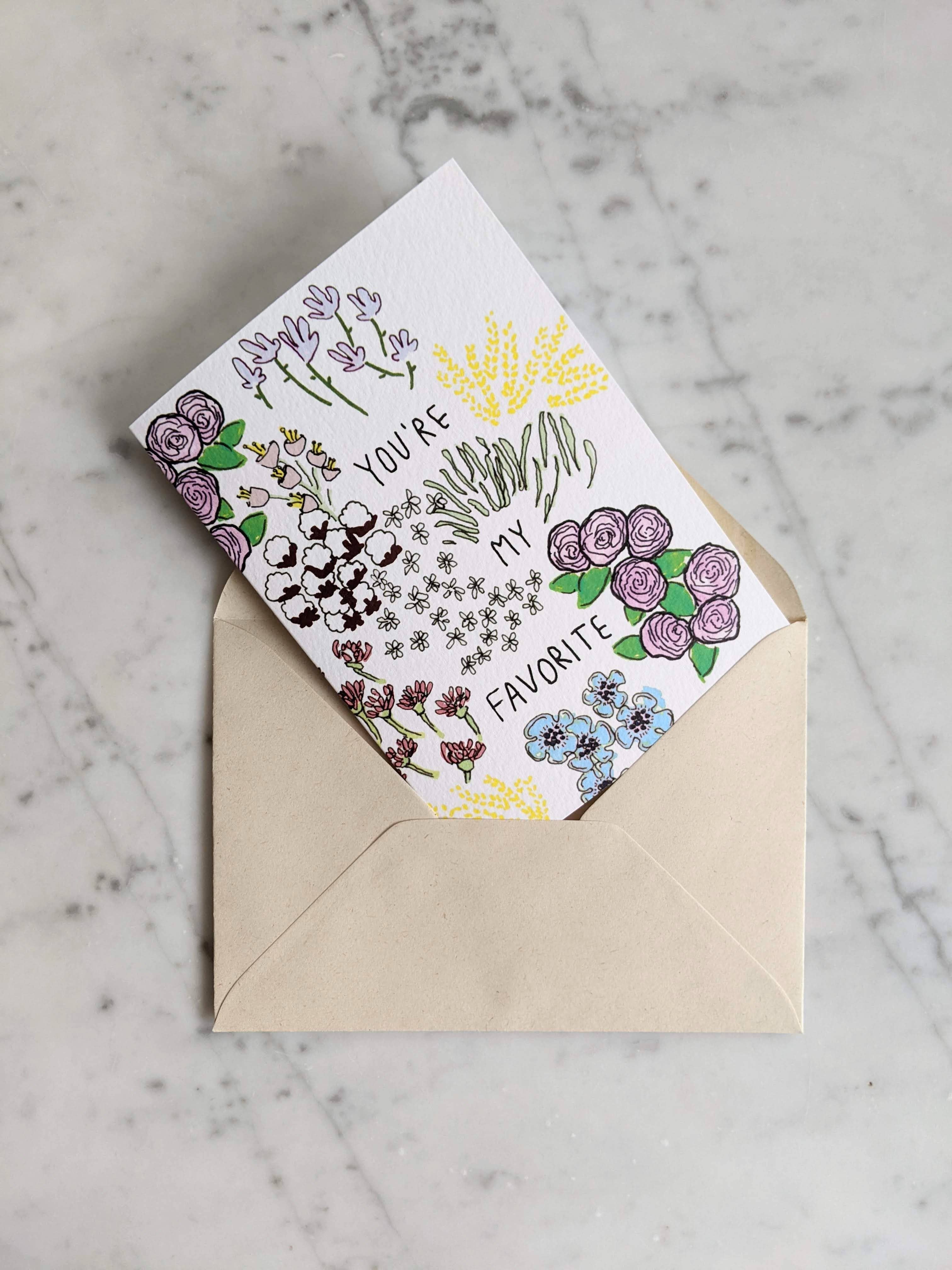 Madeleine Sywulak - Venta al por mayor Tarjetas de amor - Eres mi tarjeta favorita2