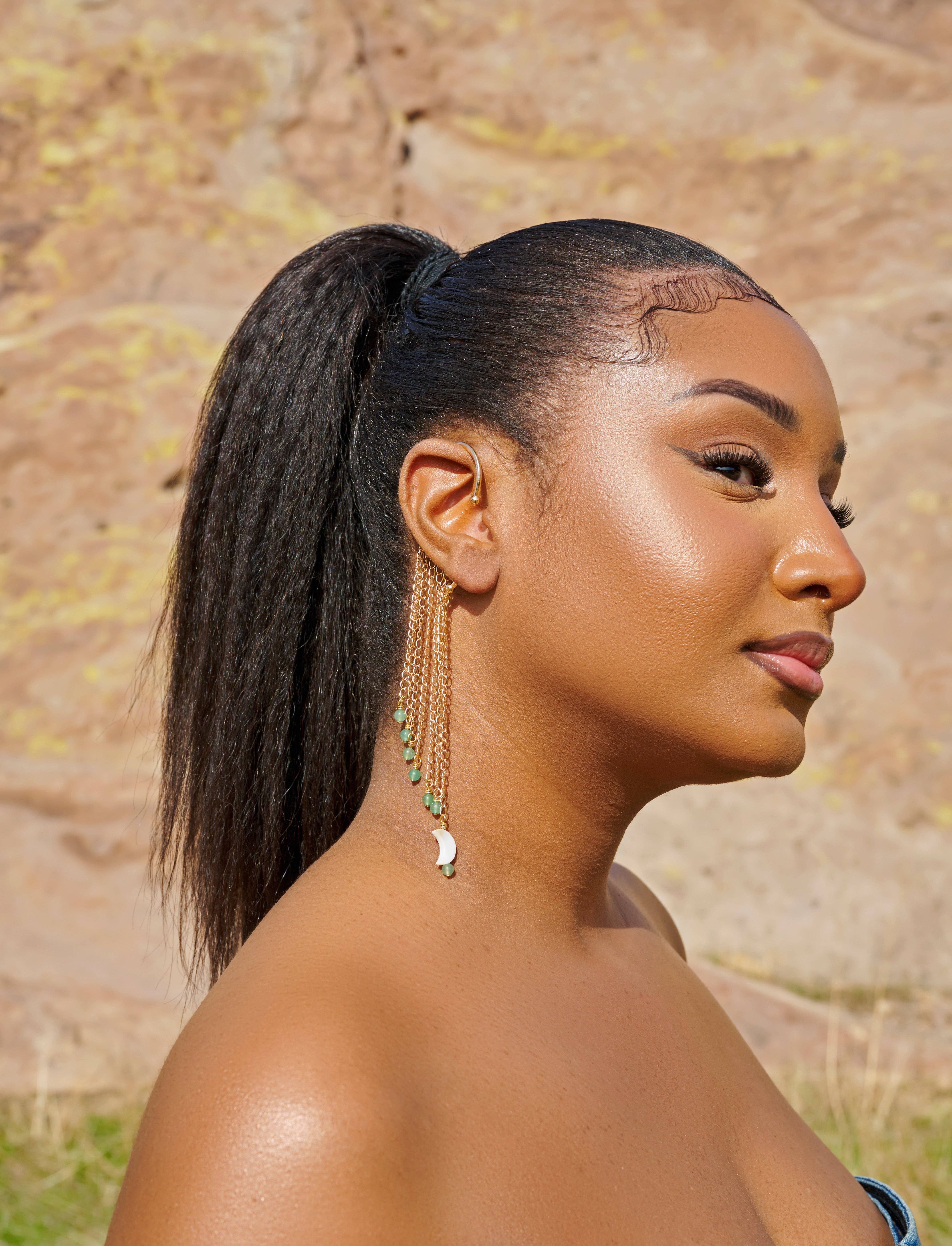 XTRA by Stacey - Wholesale Cuff/Wrap Earrings - The Ravynne Ear Wrap4