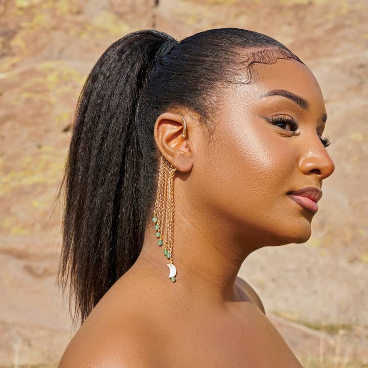 XTRA by Stacey - Wholesale Cuff/Wrap Earrings - The Ravynne Ear Wrap4