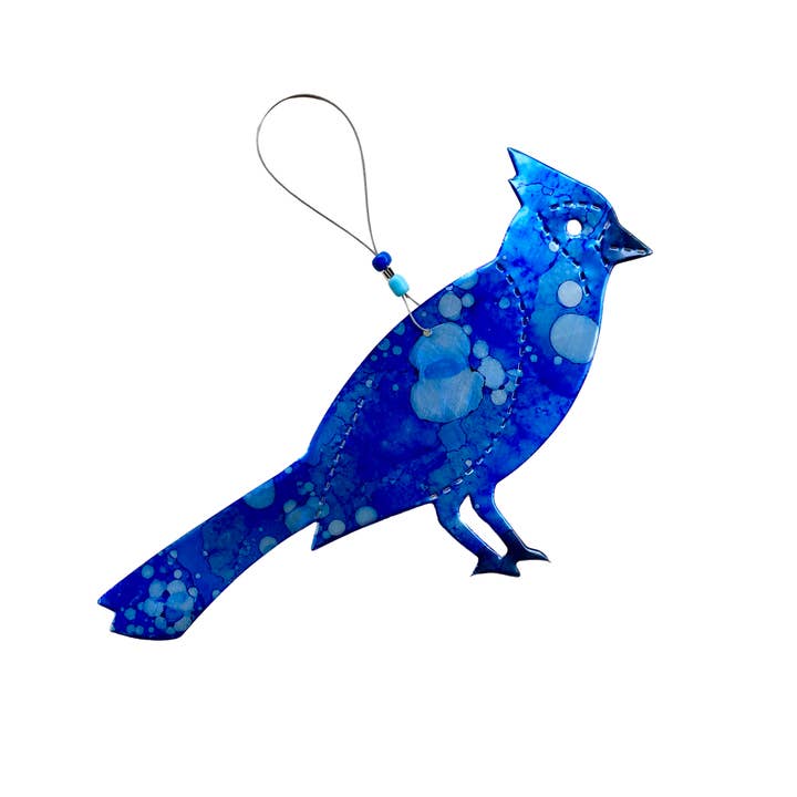 Seatree Studio - Wholesale Ornament - Blue Jay Ornament - Vogelornament - Cadeau voor vogelspotters 1