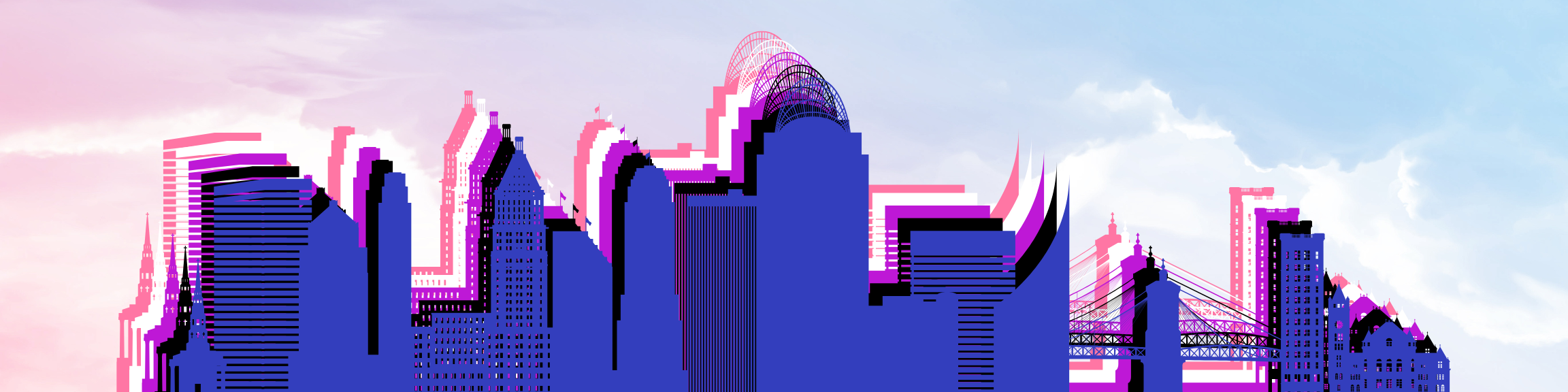 Quotables Geek Custom Designs - Wholesale Wall Tile - Cincinnati LGBTQ+ Skyline Ceramic Tiles1