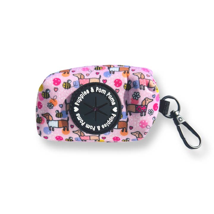 Bag Holder - Bee Happy Dachshunds for wholesale by Puppies & Pom Poms