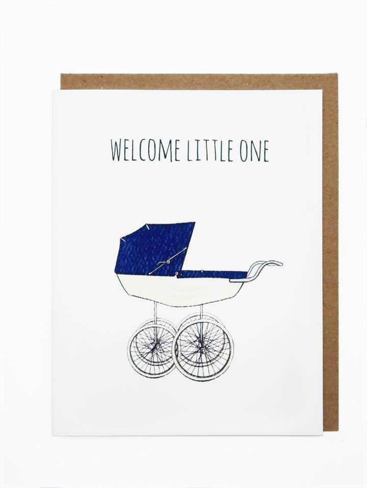 Noted By Copine - Wholesale Baby Card - Welcome Little One0