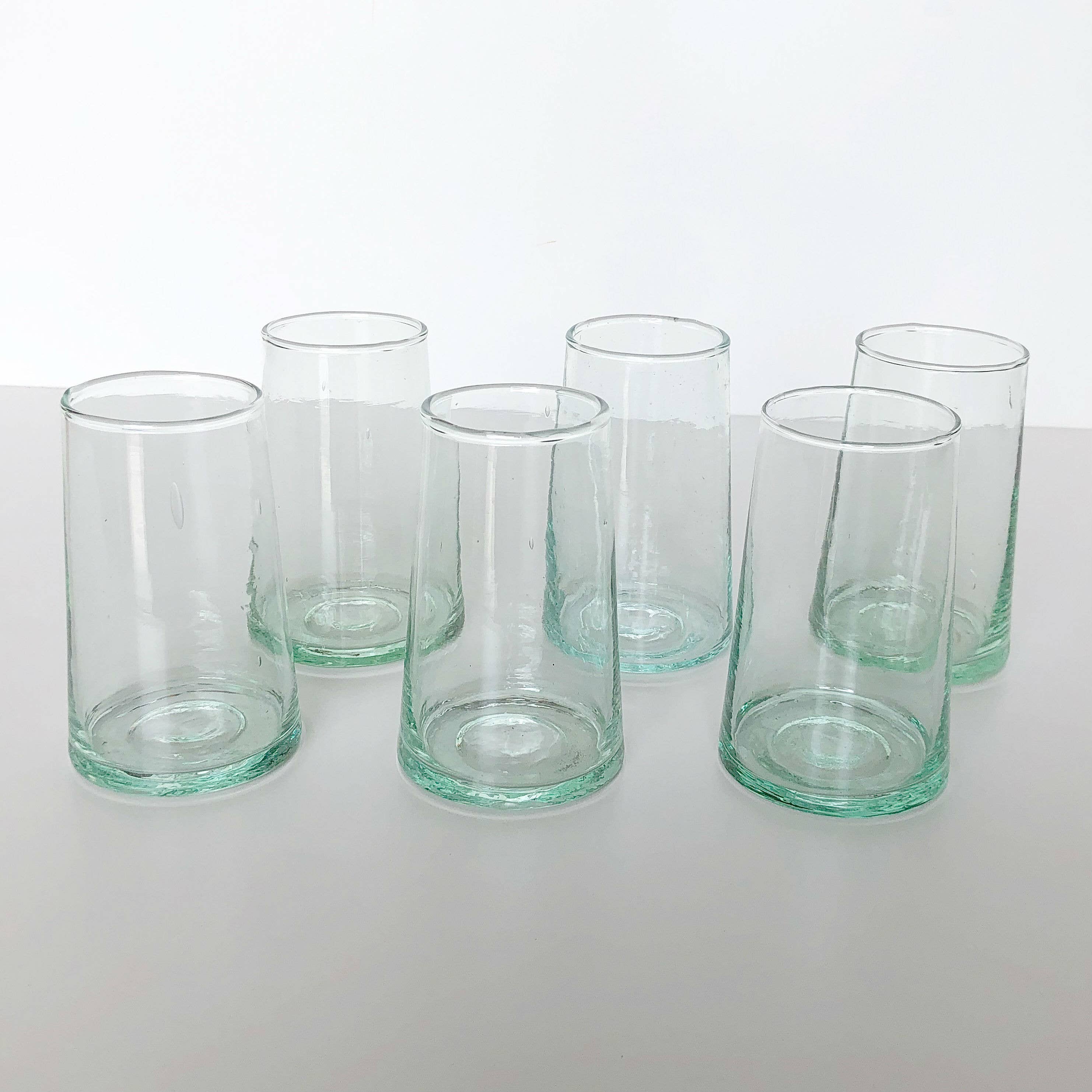 atelierBOEMIA - Wholesale Drinking Glass/Cup - RECYCLED Water Glass  -  Set  of  61