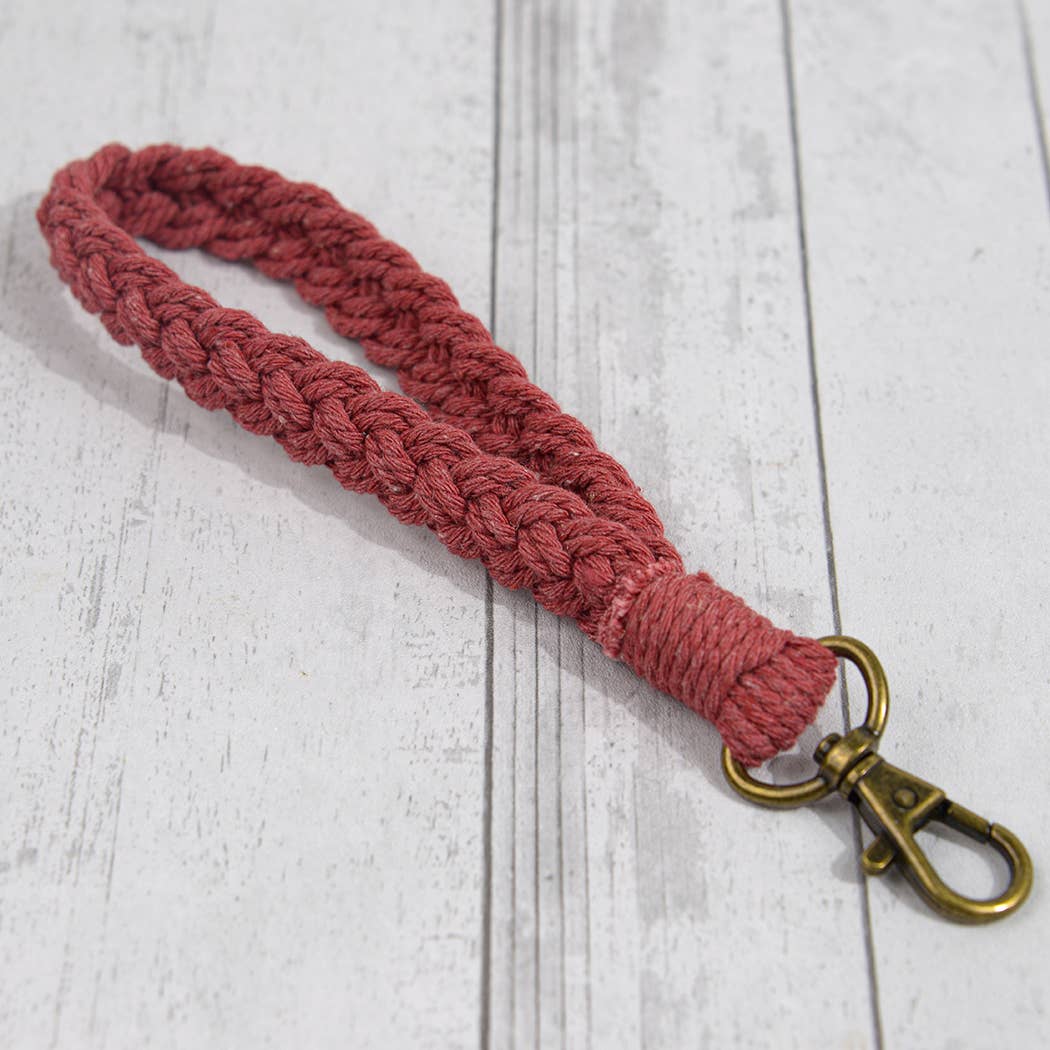 SoapElenGlen - Wholesale Keychain - Women's - Boho Macrame Keychain, Braided Macrame Wristlet3