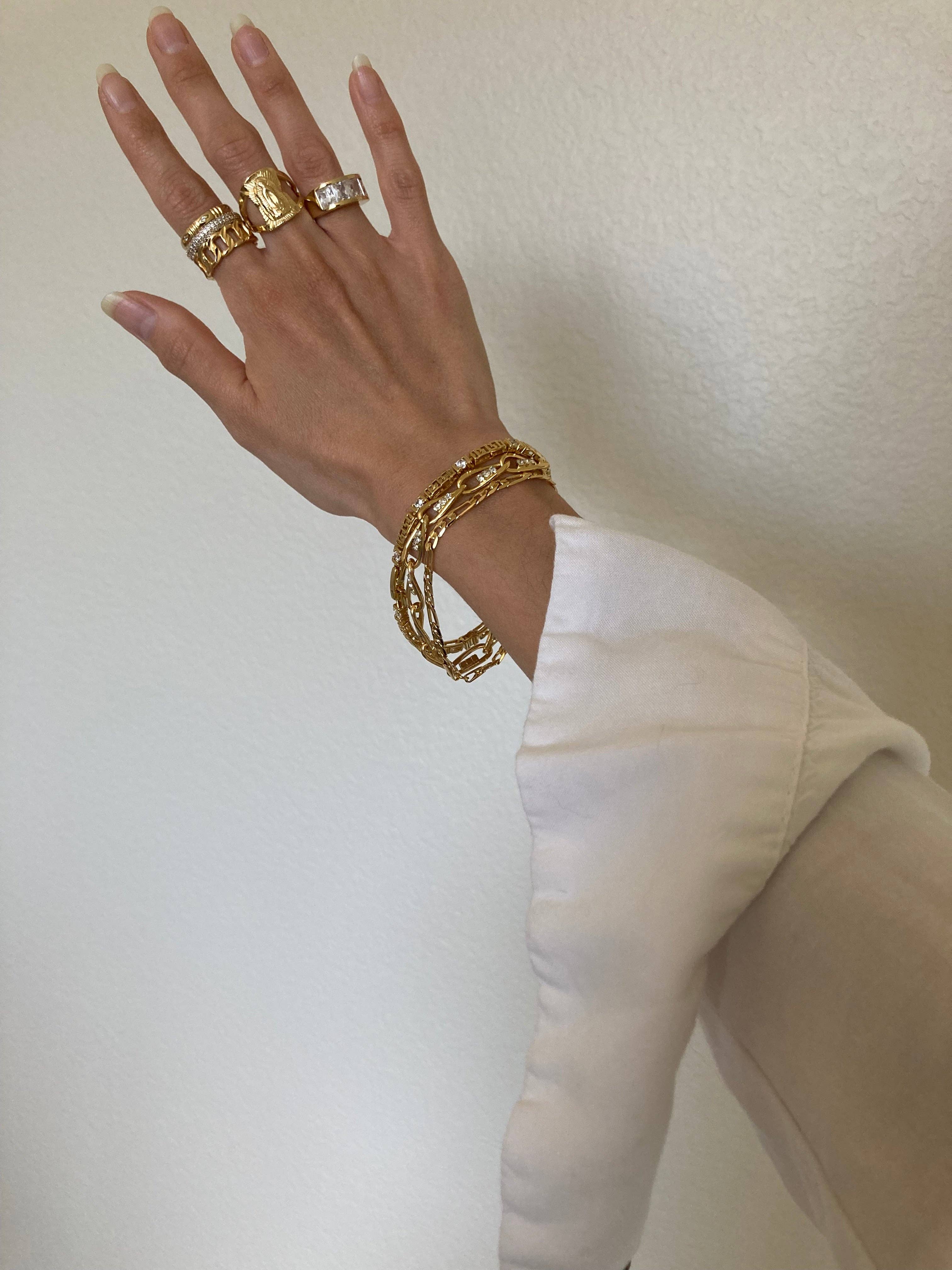 SPARROW - Wholesale Chain Ring - The Jada Chain Link Ring6