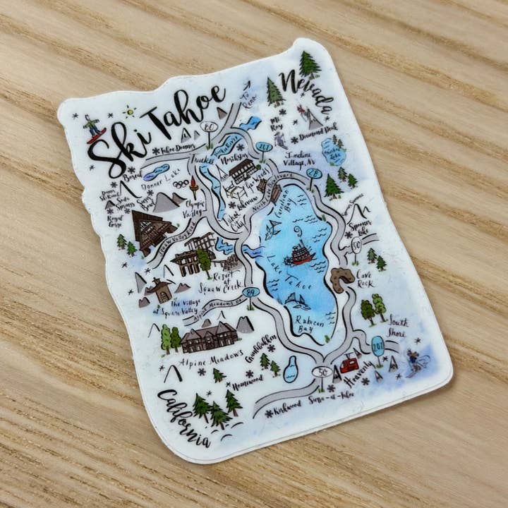 Skid Tahoe Bomull Canvas Tote Väska för wholesale av Gooseberry Designs