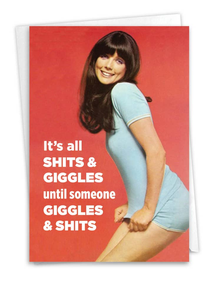 Birthday Card - Sheets & Giggles for wholesale by NobleWorks