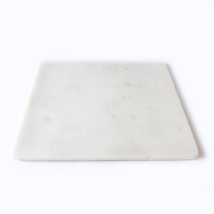 BIDKhome - Wholesale Platter - X-Lg. Square Marble Platter 15" x 15"