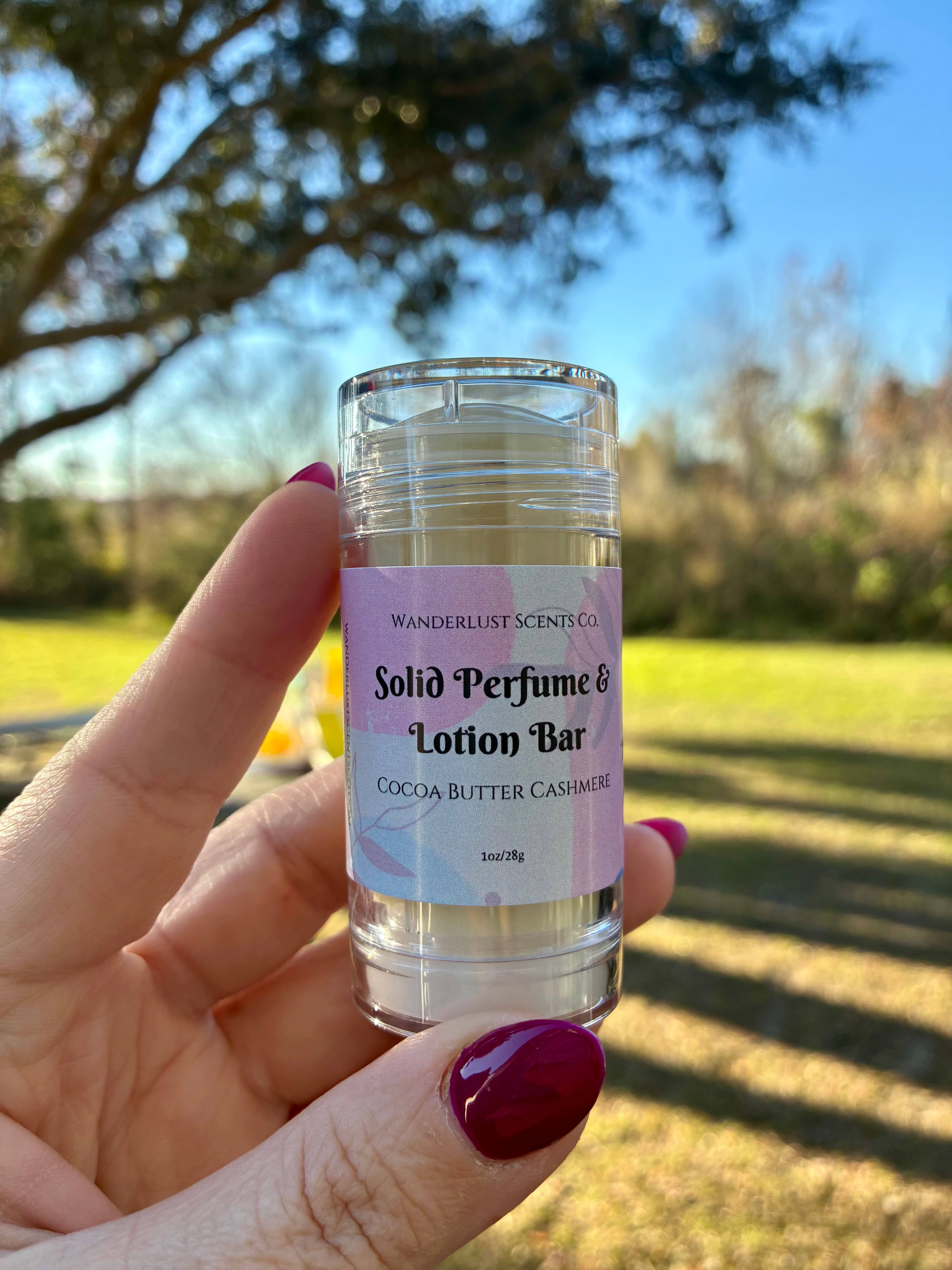 Wanderlust Scents Co. - Wholesale Solid Lotion - Solid Perfume Lotion Bar1