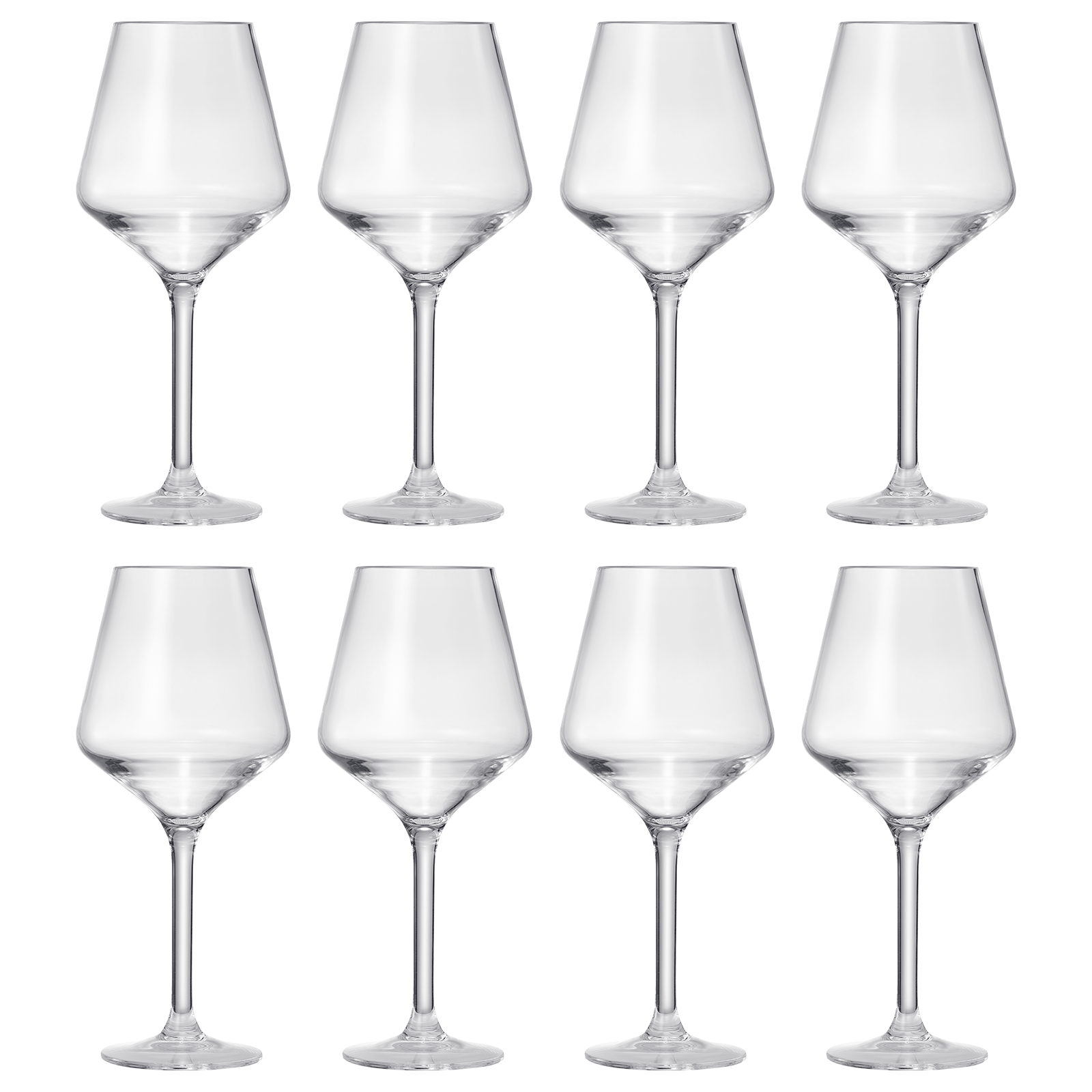 The Wine Savant /  Khen Glassware - Wholesale Wine Glass - Unbreakable Stemmed Tritan Wine Glasses Set of 86