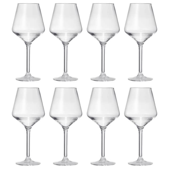 The Wine Savant / Khen Glassware - Wholesale Wine Glass - Unbreakable Stemmed Tritan Wine Glasses Set of 86