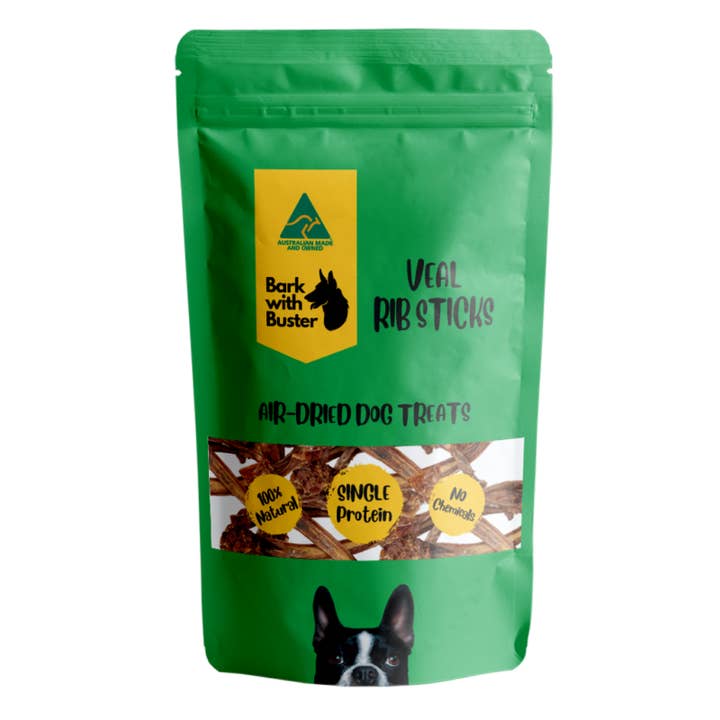 Veal Rib Stick Treats for wholesale by Bark with Buster