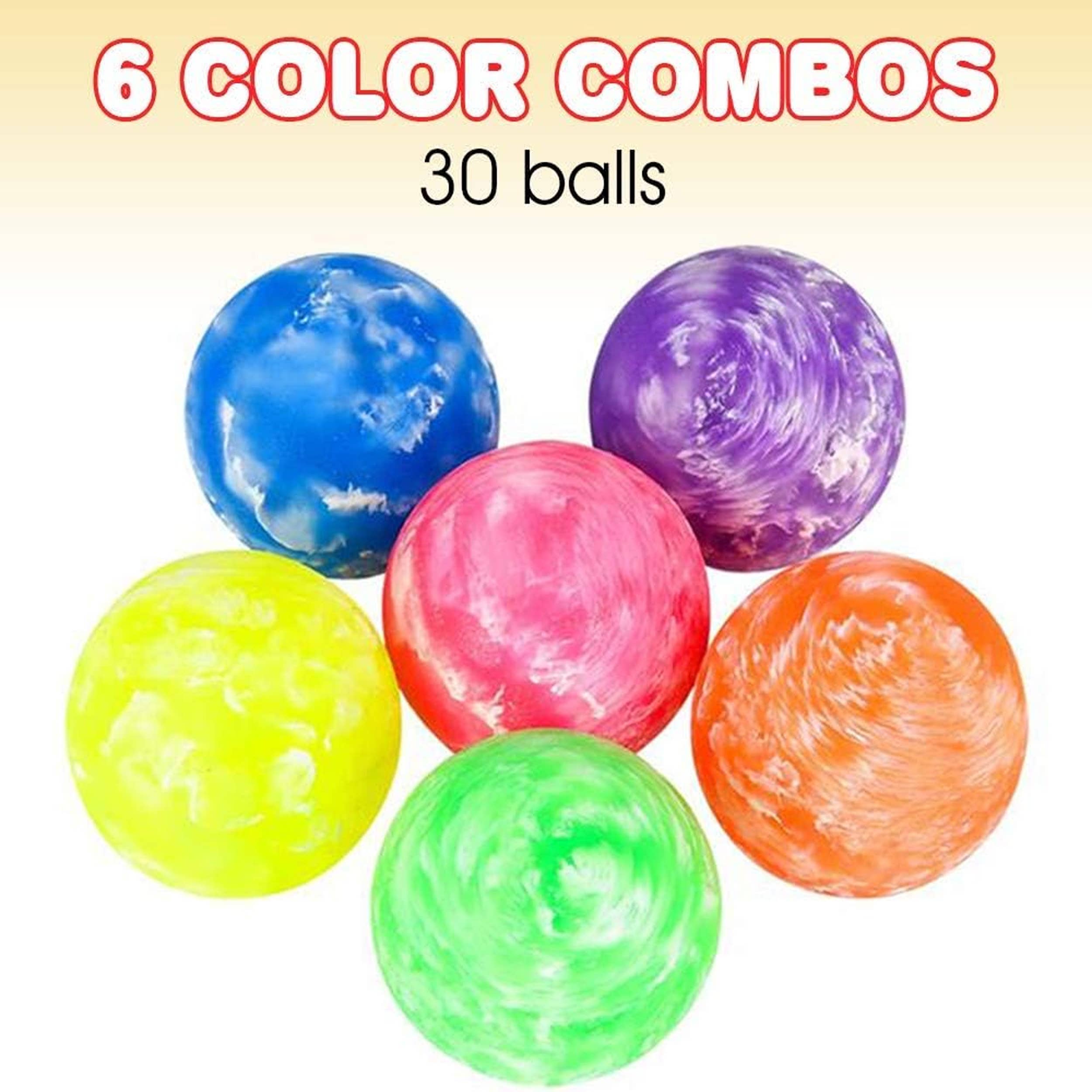 Holiday Farm - Wholesale Sports Ball - Kids - Marbleized Hi- Bounce Kids Ball Toy-  In Bulk1