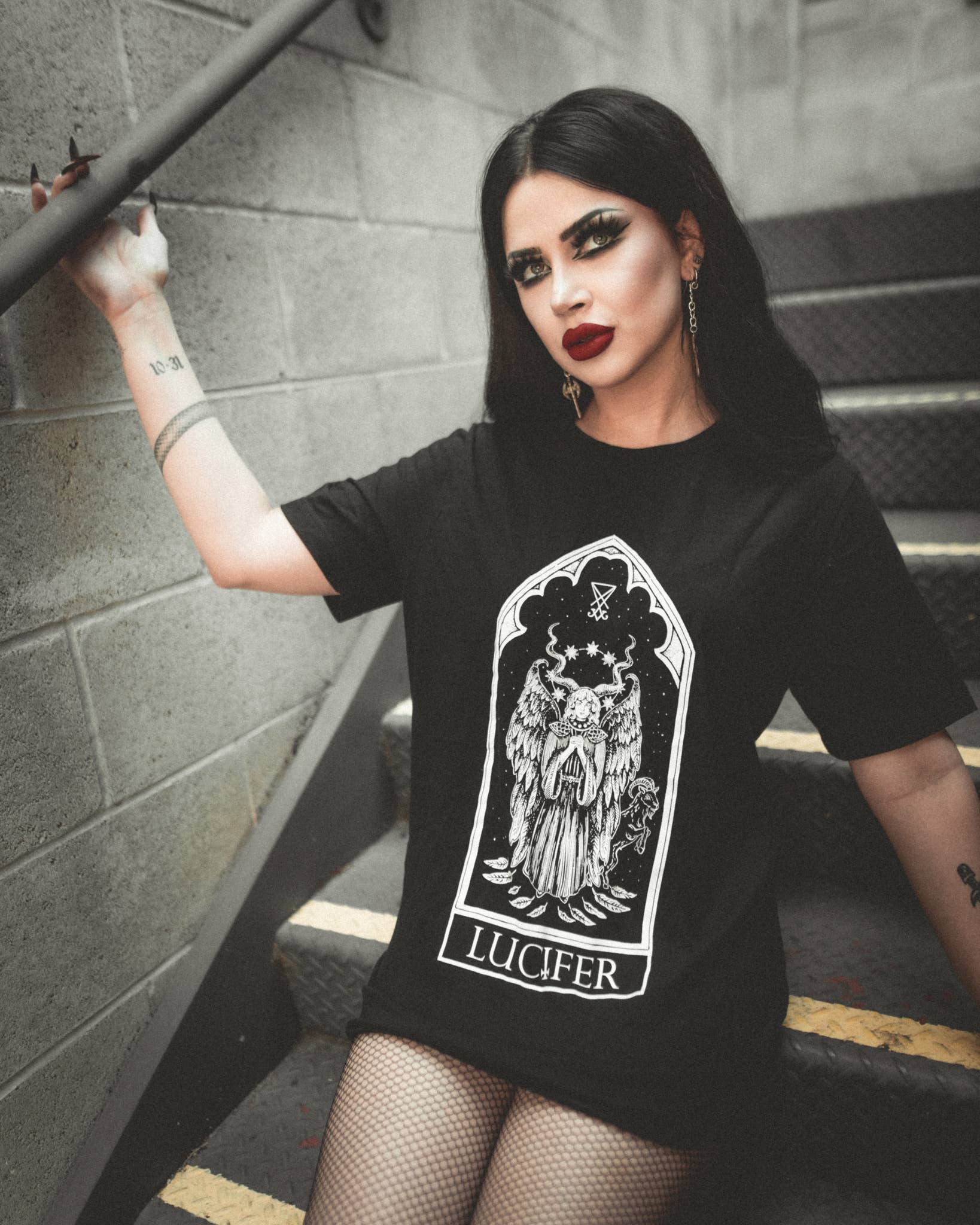 The Pretty Cult - Wholesale T-Shirt (Graphic) - Women's - Lucifer Oracle Tee