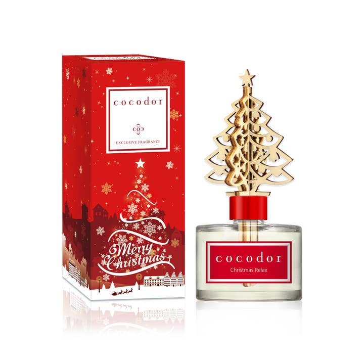 Cocodor Italy srl - Vente Diffuseur à tiges - Diffuseur Cocodor Sapin de Noël 200 ml - Détente de Noël