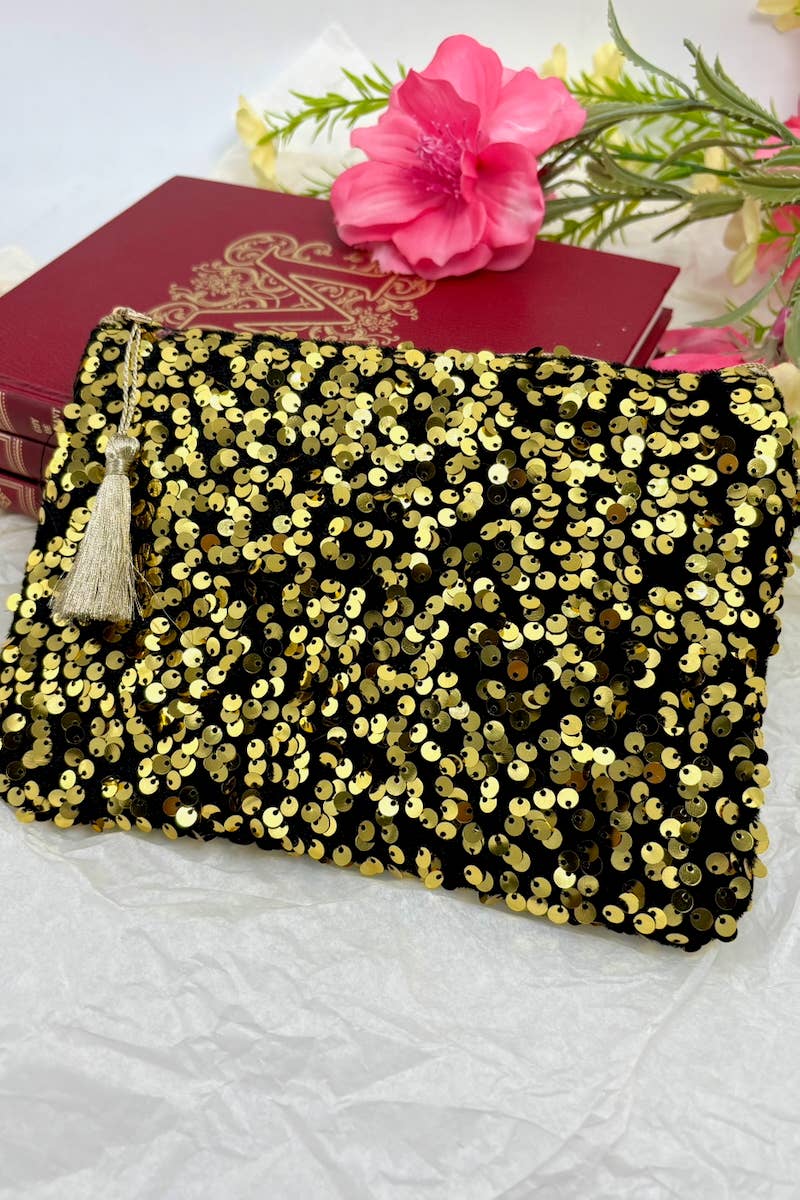 BYREN | ÉLINE L'ATELIER - Wholesale Handtasje - Dames - Make-uptasje met pailletten CY460