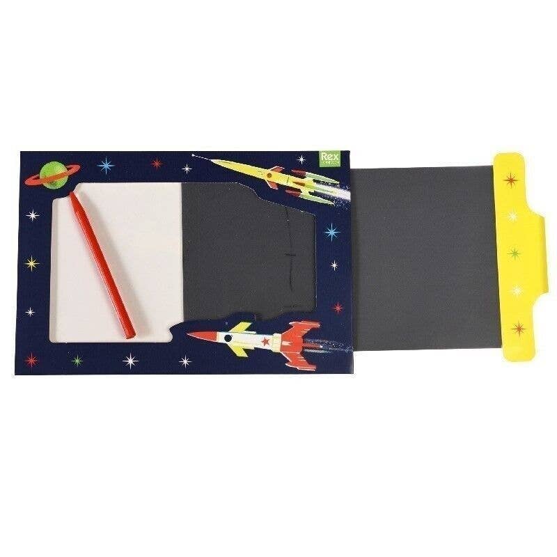 Rex B2B - UK – wholesale DIY craft kit – Child – Magic Slate - Space Age2
