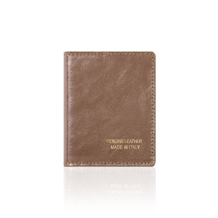 MONTTE DI JINNE – wholesale Card holder – Unisex – Italian Handmade Genuine Leather Bifold Cardholder12