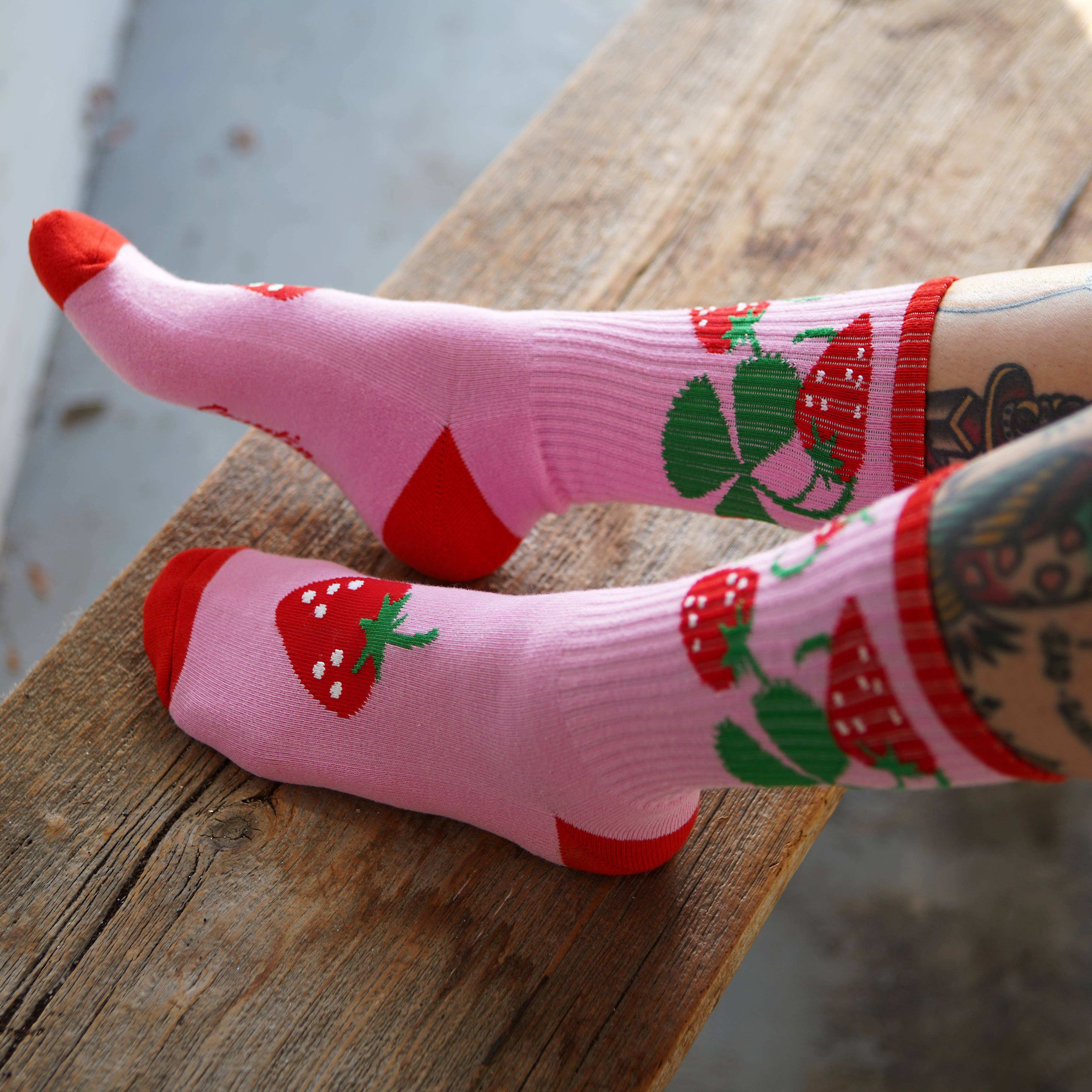 Stuntin Goods - Wholesale Socks - Unisex - Strawberry Socks7