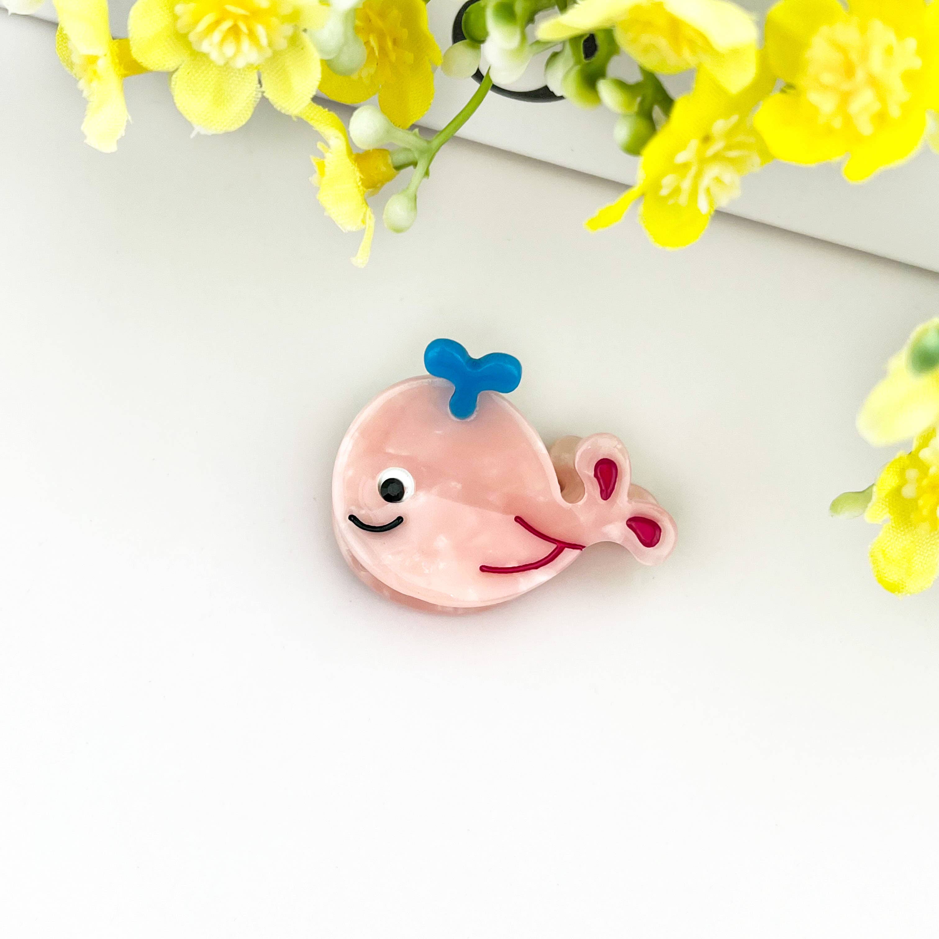 TheDivaSoap - Wholesale Hair Clip - Women's - Ocean Fish Mini Claw Clip, Whale Hair Clip16