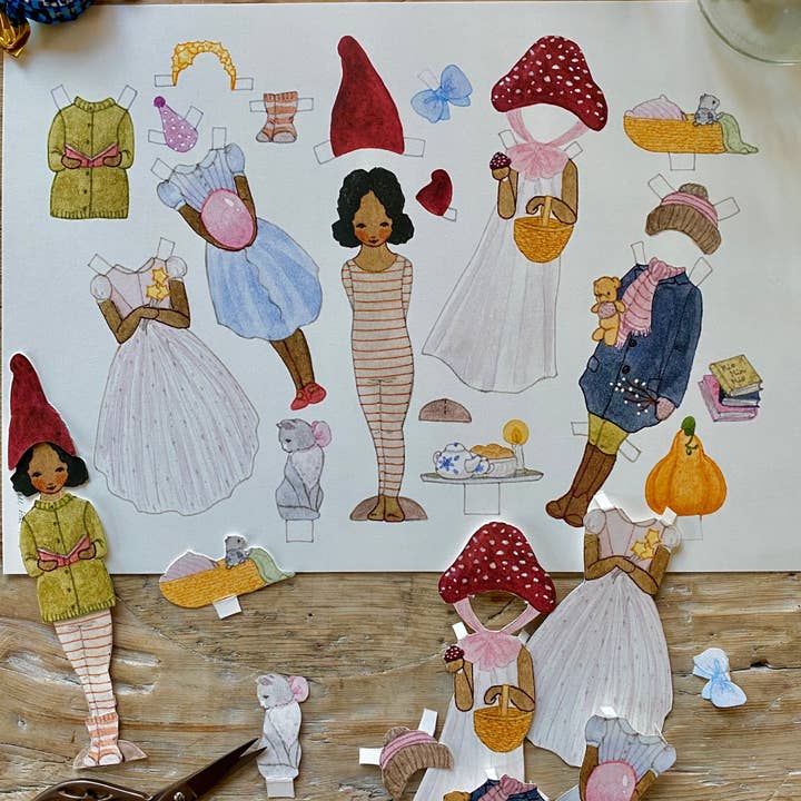 Dress-up Doll - Iben and other Purchase Wholesale djeco. Free Returns & Net 60 Terms on Faire trending on Faire.