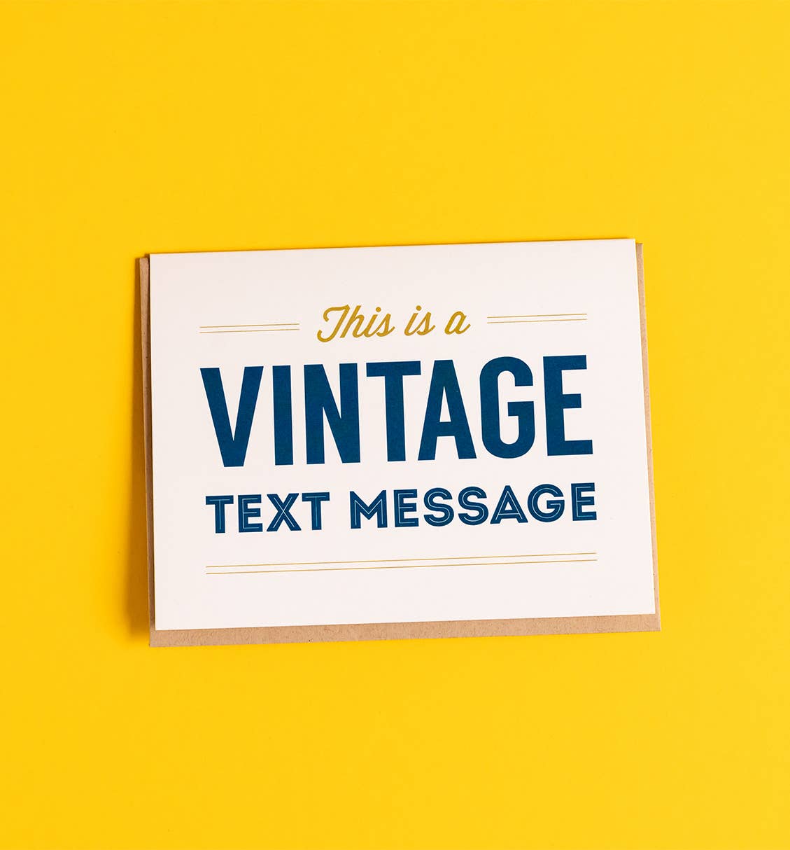 Graphic Anthology Greeting Cards - Wholesale Everyday Greeting Card - Vintage Text Message card | everyday greeting card2